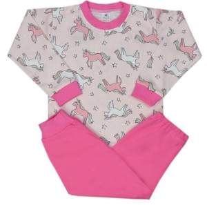 Piżama dziecięca długi rękaw - JEDNOROŻEC