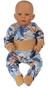 Komplet niemowlęcy body + półśpiochy - Koala