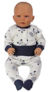 Komplet niemowlęcy do szpitala - Pieski