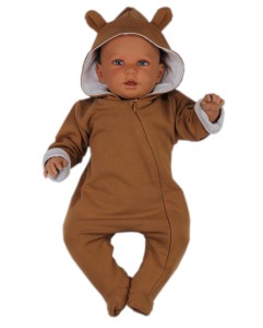 Kombinezon przejściowy wiosna-lato-jesień - brązowy 