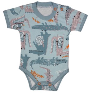 Body krótki rękaw - krokodylki 