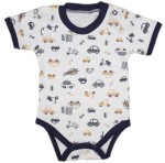 Body krótki rękaw - samochodziki 