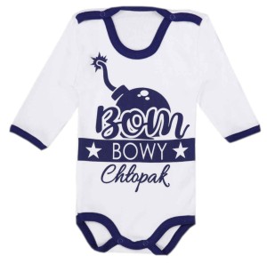 Body z długim rękawem - Bombowy chłopak