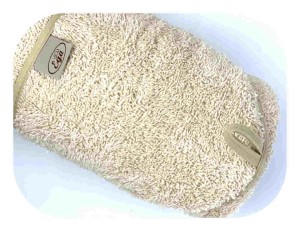 Okrycie kąpielowe z kapturkiem - Kolor beżowy