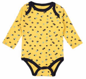 Body niemowlęce długi rękaw - Kropeczki