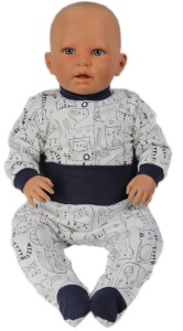 Komplet półśpiochy z bodami - Kotki