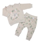 Zestaw dresowy 2 częściowy - Baby Girl beżowy