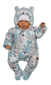 Kombinezon bawełniany przejściowy - Dżungla