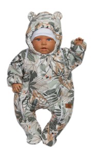 Kombinezon wiosenno-jesienny bawełniany - Dżungla