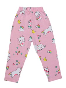 Getry dziewczęce klasyczne różowe - kotki 