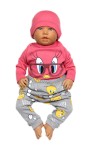 Komplet wyprawkowy body spodenki + czapeczka - Tweety