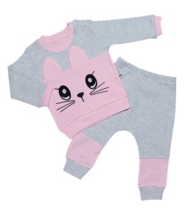 Dresik niemowlęcy dziewczęcy - Kotek