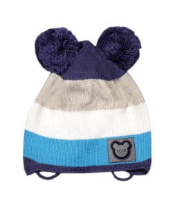 Czapka wiązana kolorowa nr.5 - Bear Cool