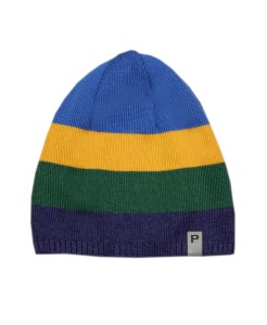 Czapka chłopięca kolorowe paski - Wariant 5