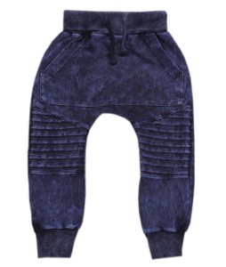 Spodnie chłopięce Joggery - granatowe