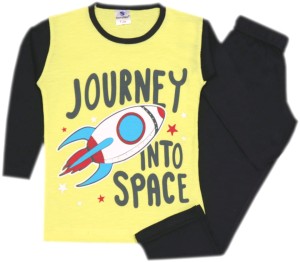 Piżamka dla chłopca - rakieta