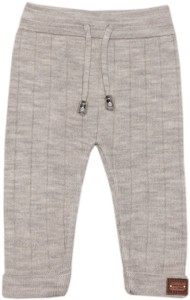 Legginsy dziecięce spodenki prążki - beżowe