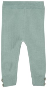 Getry Spodenki gładkie prążki - miętowe