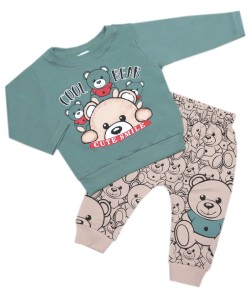 Dres 2 częściowy 74-92 zielony - Misio