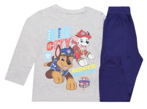 Piżama chłopięca 98-128 cm szara - PSI PATROL