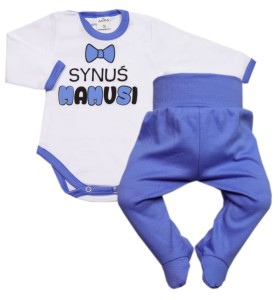 Wyprawka body półśpiochy 56-68 cm - Synuś Mamusi