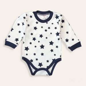 Body dla niemowlaka długi rękaw 56-86 - Gwiazdki