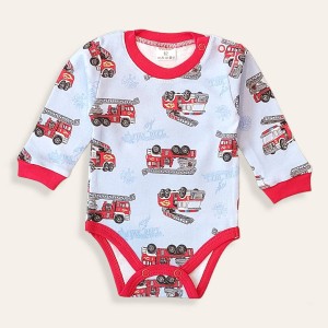 Body dla niemowlaka długi rękaw 56-86 - Straż pożarna