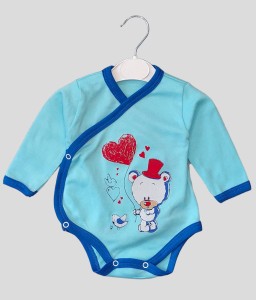 Body kopertowe 56-68 - Miś z serduszkiem 