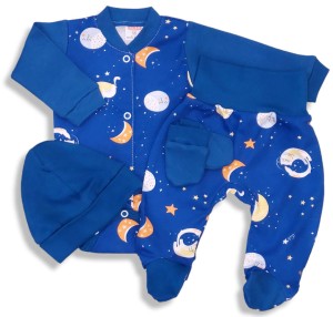 Wyprawka niemowlęca 4 częściowa - Księżyce
