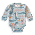 Body z długim rękawem 56-86 - Krokodylki