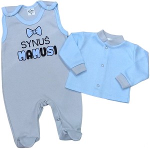 Komplet śpioch + kaftan 56-62cm - Synuś Mamusi