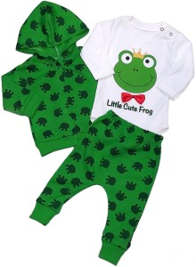 Komplet niemowlęcy body bluza spodnie 62-74 - ŻABKA
