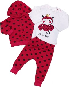 Komplet niemowlęcy 3 częściowy 62-74cm - Biedronka