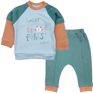 Dres chłopięcy 74-92 cm Forest - Zielony 