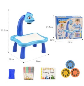 PROJEKTOR NAUKI RYSOWANIA DLA DZIECI INTERAKTYWNY - ŻYRAFKA