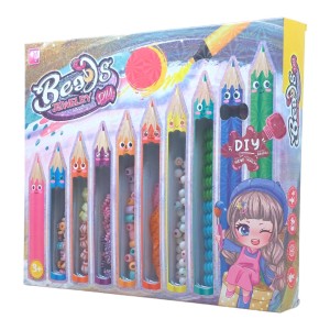 ZESTAW DO TWORZENIA BIŻUTERII BRANSOLETEK - KREDKI