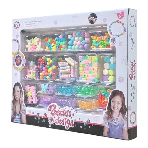 ZESTAW KORALIKÓW DO ROBIENIA BRANSOLETEK KREATYWNY