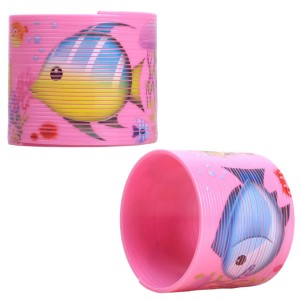 KOLOROWA SPRĘŻYNA MAGICZNA MAGIC SPRING RÓŻOWA