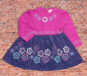 SUKIENKA NIEMOWLĘCA Z DŁUGIM RĘKAWEM