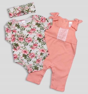 KOMPLET NIEMOWLĘCY BODY RAMPERS OPASKA