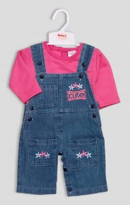 KOMPLET NIEMOWLĘCY BLUZECZKA RAMPERS JEANS