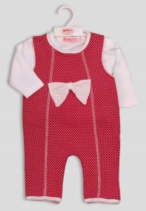 KOMPLET NIEMOWLĘCY RAMPERS BLUZECZKA  KOKARDKA