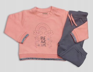 Komplet dresowy dla dziewczynki - Be Awesome 