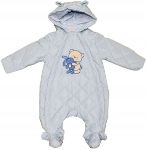 Kombinezon niemowlęcy na zimę - Miś