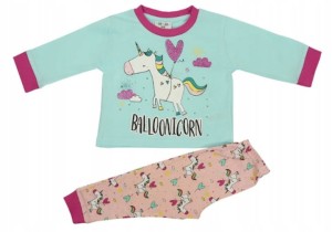 Piżama dziewczęca 74/86 cm - Balloonicorn
