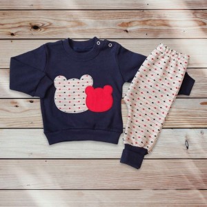 Dres niemowlęcy Misio bluza + spodnie baggy
