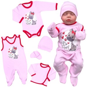 Wyprawka dla noworodka 56/62 cm - Be Happy 