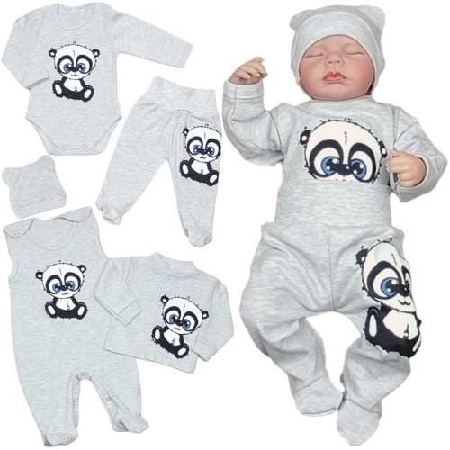 Wyprawka-komplet-ubranek-dla-niemowlaka-szara-panda-8.jpg