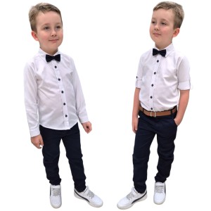 Elegancki komplet dla chłopca 110-152 cm - Galowy 