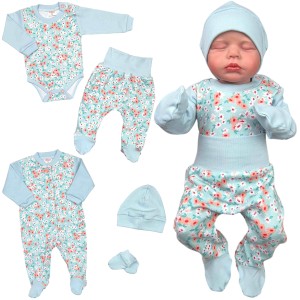 Komplet dla niemowlaka 5 częściowy 56-62 cm 
